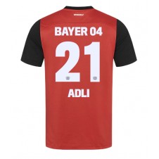 Bayer Leverkusen Amine Adli #21 Hjemmedrakt 2024-25 Kortermet